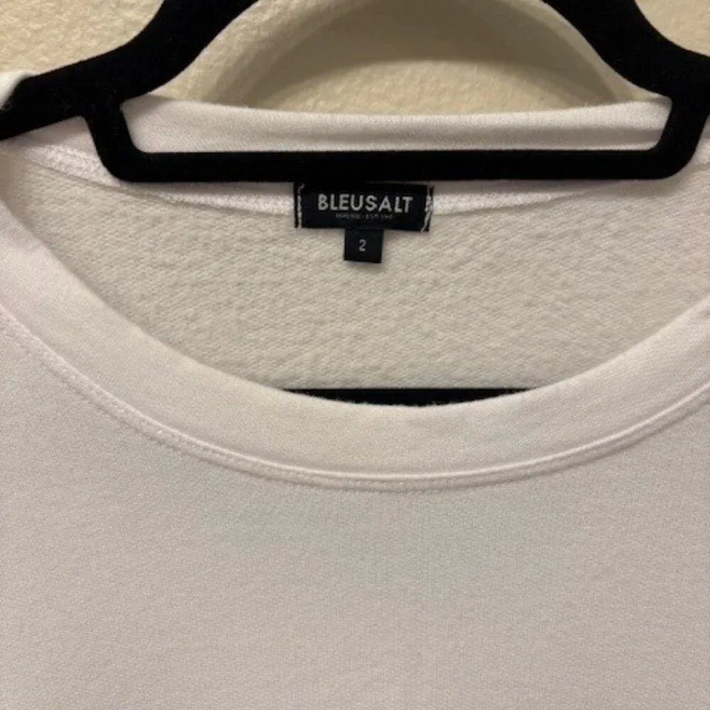 Bleusalt The Perfect Tee - White - Size 2 aka M - Picture 6 of 6